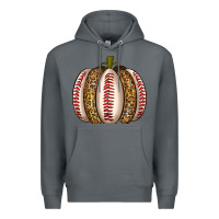 Rock Baseball Pumpkin Premium Hoodie - texasbilliewilder