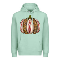 Seafoam Baseball Pumpkin Premium Hoodie - texasbilliewilder