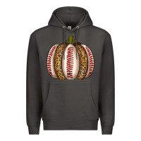 Smoke Baseball Pumpkin Premium Hoodie - texasbilliewilder