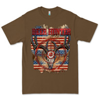 Cacao Deer hunter 4th of july Premium Tee - CowGirlArtShop