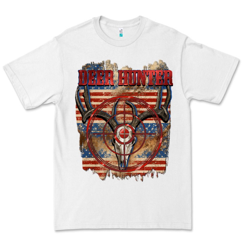 Deer Hunter 4th Of July Premium Tee by CowGirlArtShop | Teevron