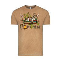 Vintage Camel let's go camping Vintage Tee - BarkalooDesign