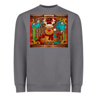 Storm western christmas reindeer Heavyweight Sweatshirt - Jasminsmagicworld