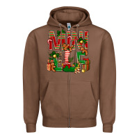 Chestnut Christmas Mini Elf Zipper Hoodie - BundleAndBundleShop