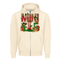 Sandshell Christmas Mini Elf Zipper Hoodie - BundleAndBundleShop