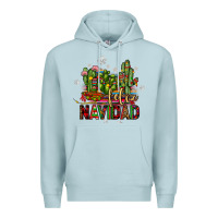 Blue Mist feliz navidad cactus Premium Hoodie - JahusDesignShop