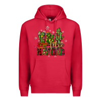 Cardinal feliz navidad cactus Premium Hoodie - JahusDesignShop