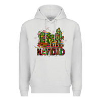 Dove Grey feliz navidad cactus Premium Hoodie - JahusDesignShop