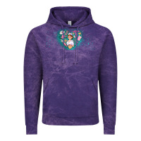 Cloud Purple nurse and elements Vintage Hoodie - AdoDesignShop