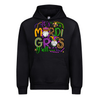Black it's mardi gras y'all gnomes Urban Hoodie - OliviaCreatesArt