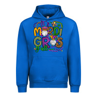 Cobalt it's mardi gras y'all gnomes Urban Hoodie - OliviaCreatesArt