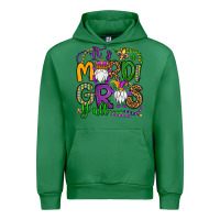 Emerald it's mardi gras y'all gnomes Urban Hoodie - OliviaCreatesArt