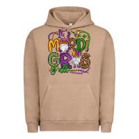 Pigment Burro it's mardi gras y'all gnomes Urban Hoodie - OliviaCreatesArt