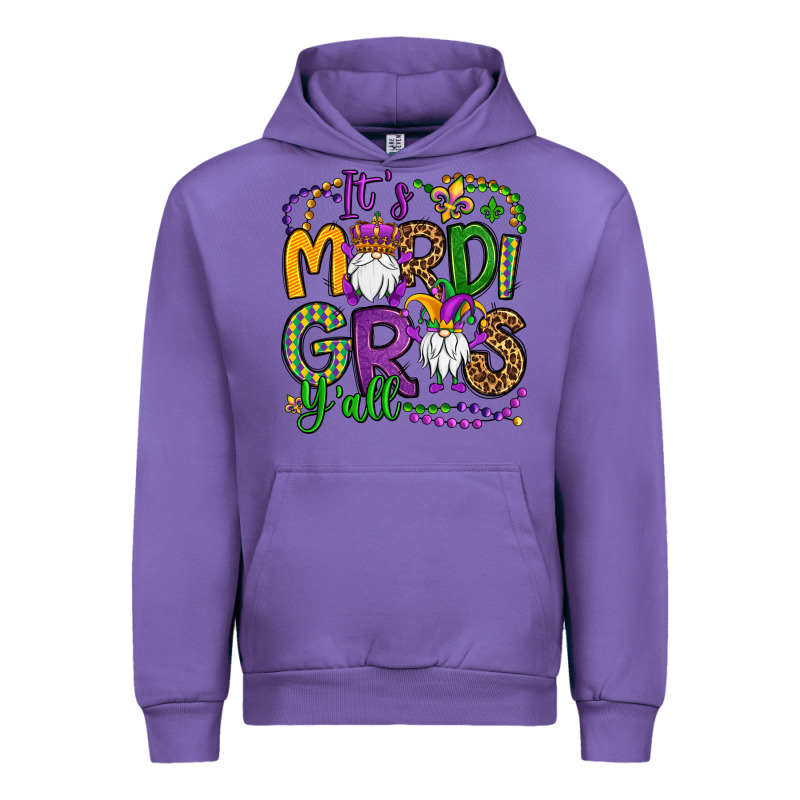 It's Mardi Gras Y'all Gnomes Urban Hoodie by OliviaCreatesArt | Teevron