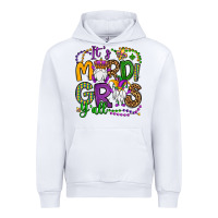 White it's mardi gras y'all gnomes Urban Hoodie - OliviaCreatesArt