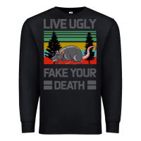 Black Lıve Ugly Fake Your Death Premium Sweatshirt - Bettercallsaul