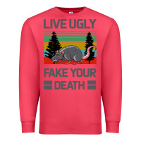 Cardinal Lıve Ugly Fake Your Death Premium Sweatshirt - Bettercallsaul