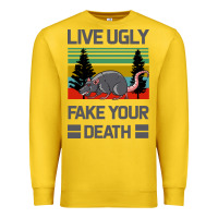 Lemon Lıve Ugly Fake Your Death Premium Sweatshirt - Bettercallsaul