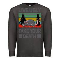 Smoke Lıve Ugly Fake Your Death Premium Sweatshirt - Bettercallsaul
