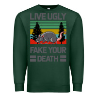 Sports Green Lıve Ugly Fake Your Death Premium Sweatshirt - Bettercallsaul