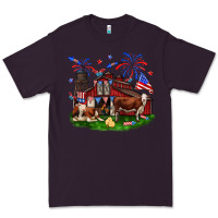 Plum Barn farm animals 4th of July Premium Tee - Neo Western