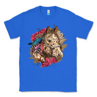 True Royal Floral Appaloosa Horse With Feathers Classic Tee - LillyAllenDesigns
