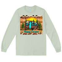 Matcha happy camper Long Sleeve Tee - JahusDesignShop