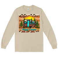 Happy Camper Long Sleeve Tee | Teevron