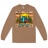 Toasted Coconut happy camper Long Sleeve Tee - JahusDesignShop