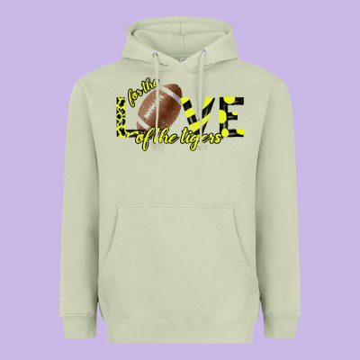 Love Of The Tigers Heavyweight Hoodie Designed By Bettercallsaul