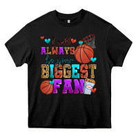 Black i will always be your biggest fan basketball Heavy Core Tee - Zillion Design Studio