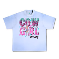 Grape Ice cowgirl sassy with pink cowgirl Urban Heavy Tee - NancyCooperArtShop