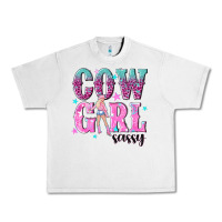 Lunar Rock cowgirl sassy with pink cowgirl Urban Heavy Tee - NancyCooperArtShop