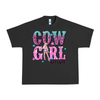 Pigment Black cowgirl sassy with pink cowgirl Urban Heavy Tee - NancyCooperArtShop