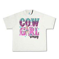 Pistachio cowgirl sassy with pink cowgirl Urban Heavy Tee - NancyCooperArtShop