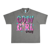 Tornado cowgirl sassy with pink cowgirl Urban Heavy Tee - NancyCooperArtShop