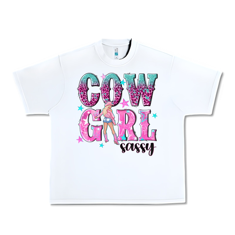 Cowgirl Sassy With Pink Cowgirl Urban Heavy Tee by NancyCooperArtShop | Teevron