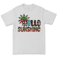 Dove Grey hello sunshine Premium Tee - SublimationCraftShop