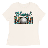 Bone western blessed mom with volleyball Ladies Tee - texasbilliewilder