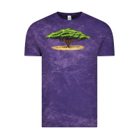 Cloud Purple acacia tree Vintage Tee - LillyAllenDesigns