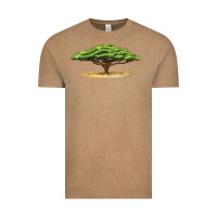 Vintage Coffee acacia tree Vintage Tee - LillyAllenDesigns