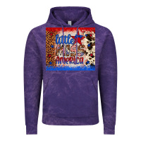 Cloud Purple little miss america Vintage Hoodie - Artiststas