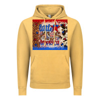 Vintage Mustard little miss america Vintage Hoodie - Artiststas