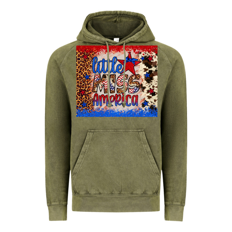Little Miss America Vintage Hoodie by Artiststas | Teevron