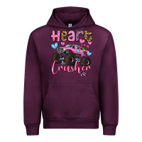 Mauve Wine heart crusher olivia Urban Hoodie - OliviaCreatesArt