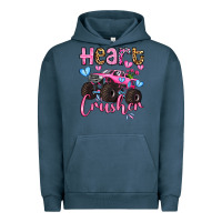 Pigment Midnight Navy heart crusher olivia Urban Hoodie - OliviaCreatesArt