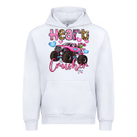 White heart crusher olivia Urban Hoodie - OliviaCreatesArt