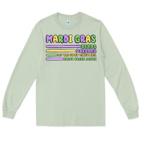 Matcha mardi gras beads Long Sleeve Tee - MaliasSmallBusiness