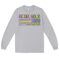 Moon Dust mardi gras beads Long Sleeve Tee - MaliasSmallBusiness