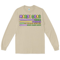 Mushroom mardi gras beads Long Sleeve Tee - MaliasSmallBusiness